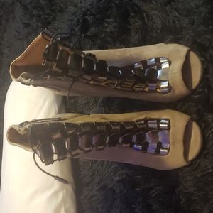 Aquazzura Firenze Lace Up Boots